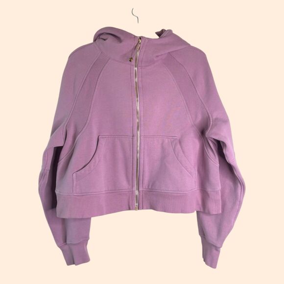 lululemon athletica Jackets & Blazers - Lululemon Scuba Oversized Full Zip Hoodie Pink
